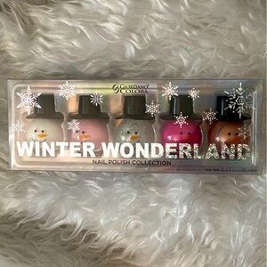 NIP Snowmen Bottles Polish Set Winter Wonderland Michael Giordano Colors